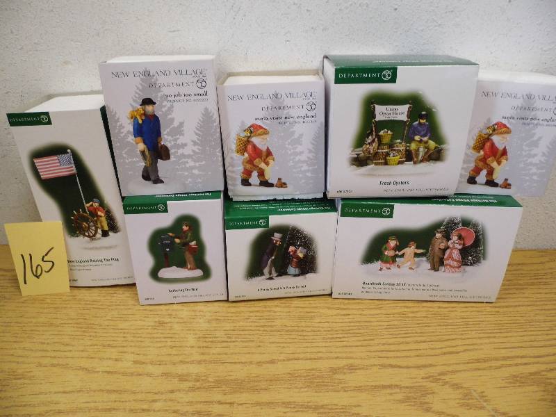 Assorted Village Accessory Pieces