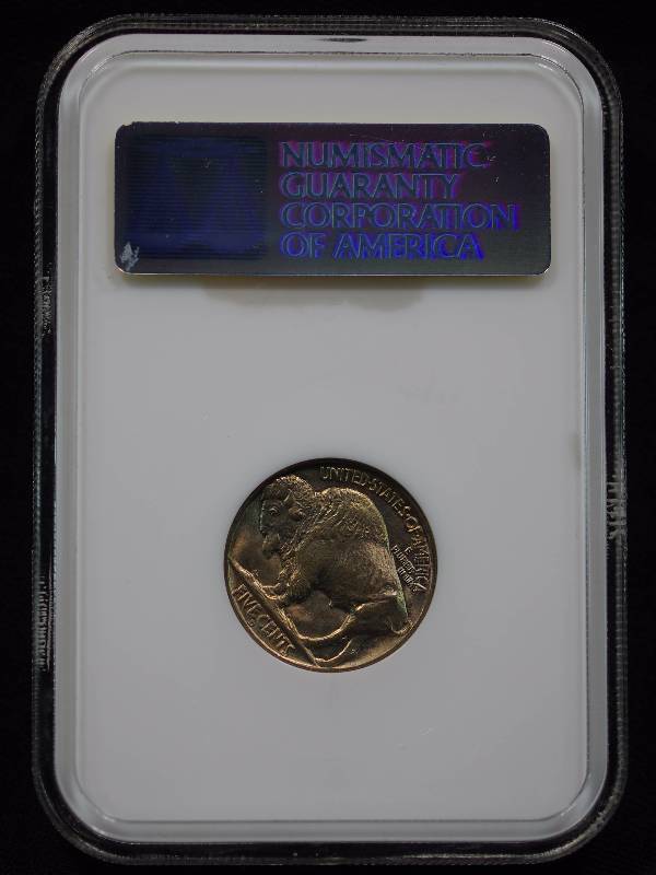1938-D Buffalo Nickel NGC MS65