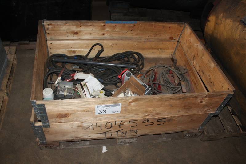 lot 38 image: Box Lot of Welding Supplies