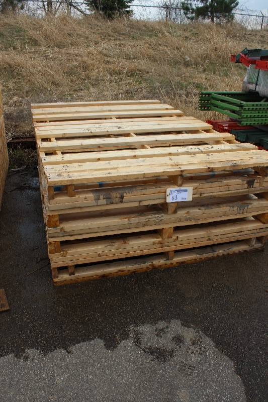 lot 83 image: Lot of (4) Pallets