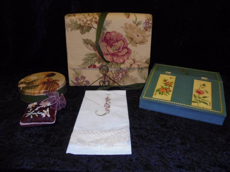 Lap Desk, J Towel, File Folder, Misc