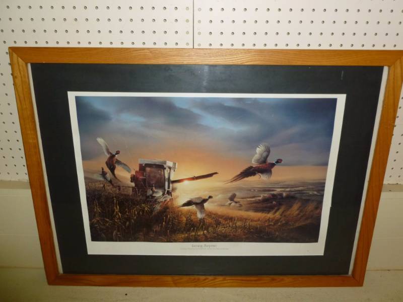 lot 15 image: Terry Redlin Print
