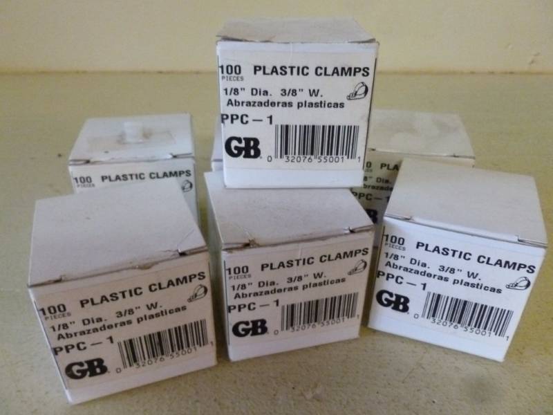 lot 98 image: Plastic Clamps