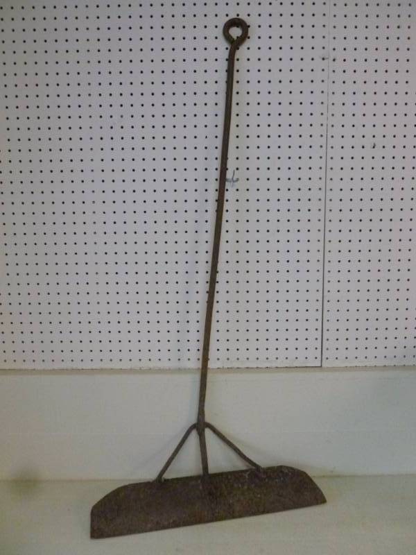 lot 115 image: Vintage Manure Scraper