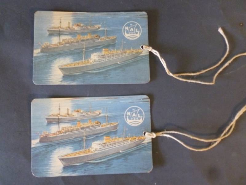 lot 137 image: Vintage Cruise Cards