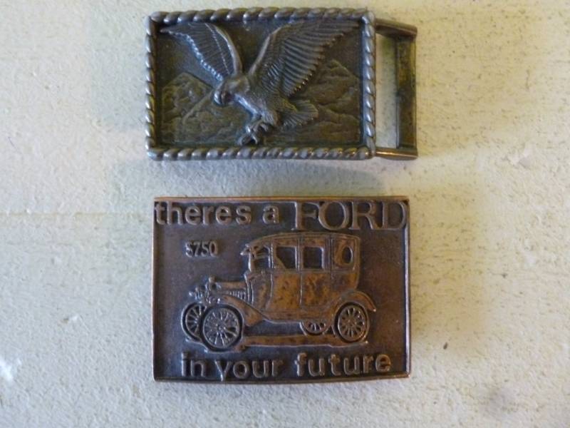 lot 154 image: Belt Buckles