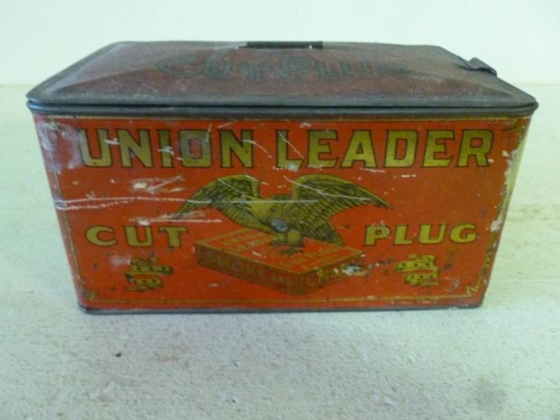 lot 210 image: Antique Metal Can