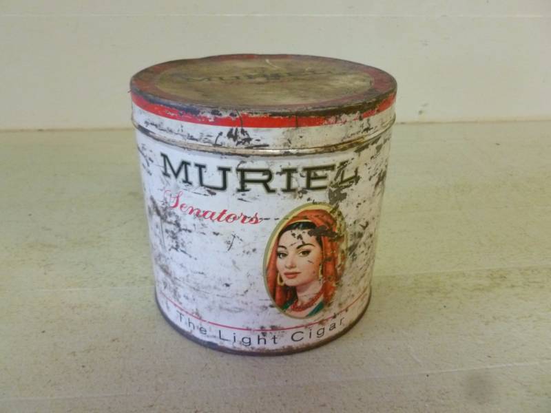 lot 211 image: Vintage Tobacco Can