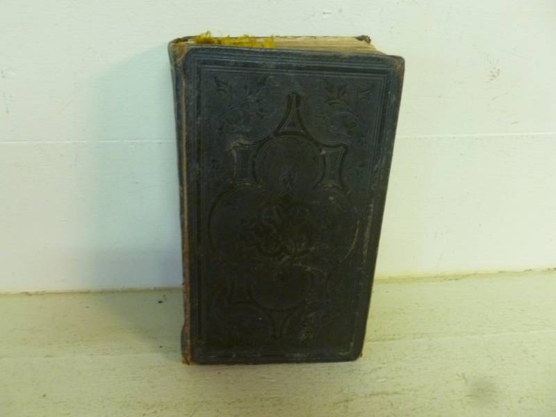 lot 221 image: Antique German Bible