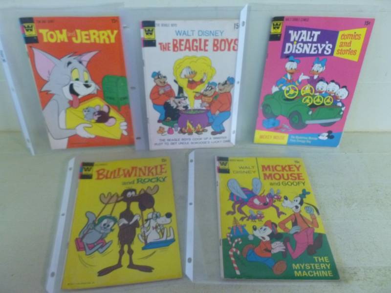 lot 250 image: Vintage Comic Books