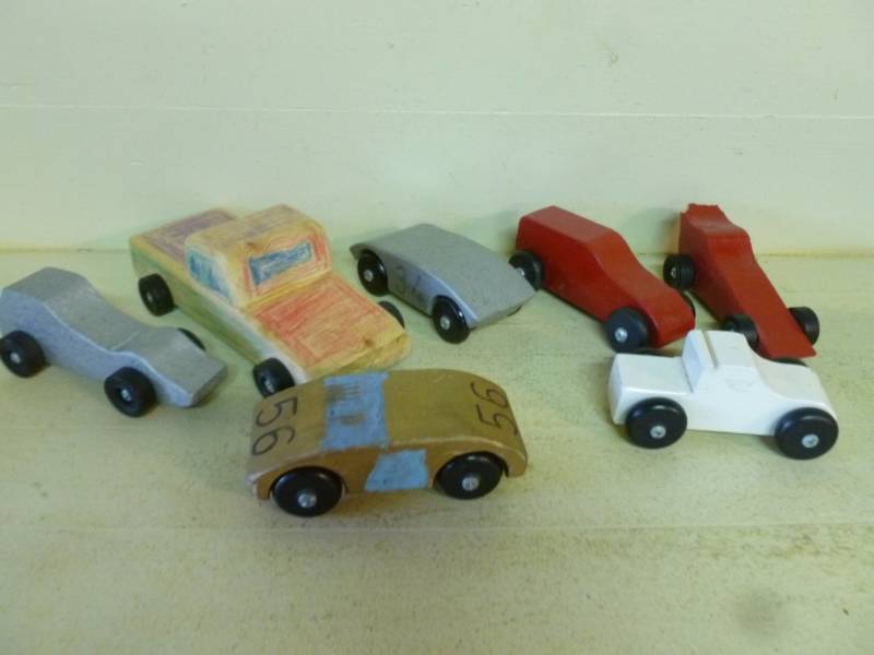 lot 266 image: Wooden Cars