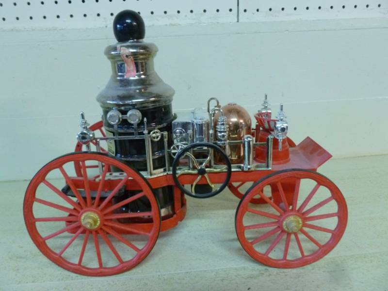 lot 272 image: Fire Wagon Decanter