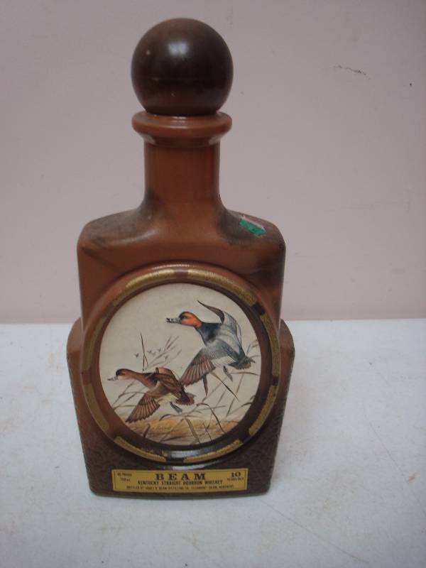 lot 5 image: Jim Beam Duck Decanter, Some Wear