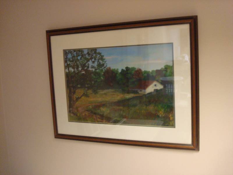 lot 66 image: Framed Scenic Art Picture, Looks Like A Painting