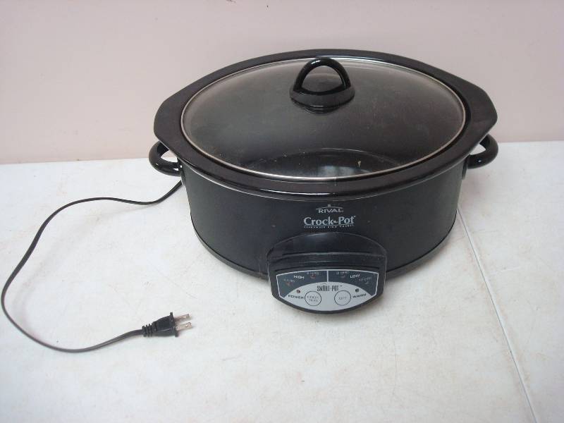 lot 69 image: Rival Crock Pot, Used, Some Wear