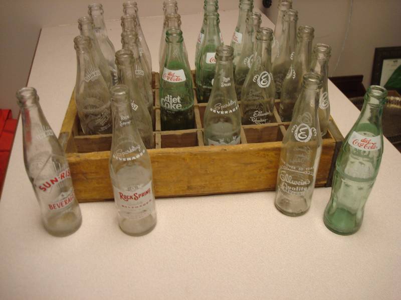 lot 88 image: Crate With Some Soda Bottles
