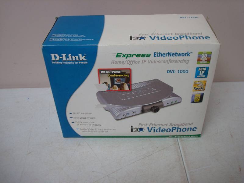 lot 107 image: D-Link DVC-1000 Video Phone, Unused