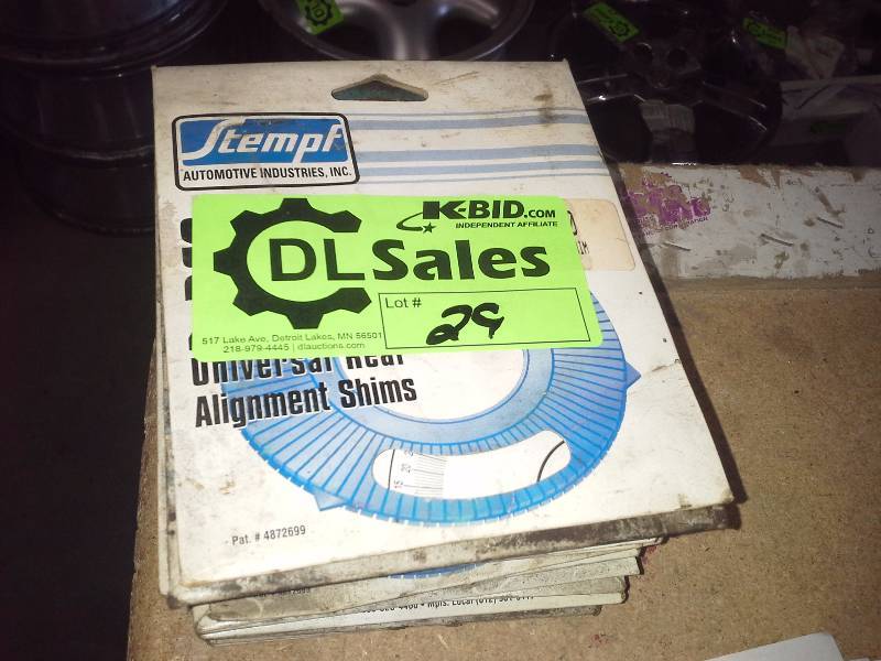 Lot of (18)Rear Alignment Shims