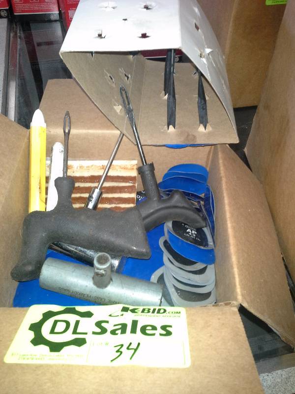 Tire Patches, Plugs and Tools