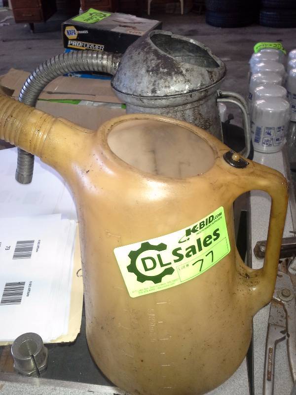 Lot of (2)Oil DispensersCans