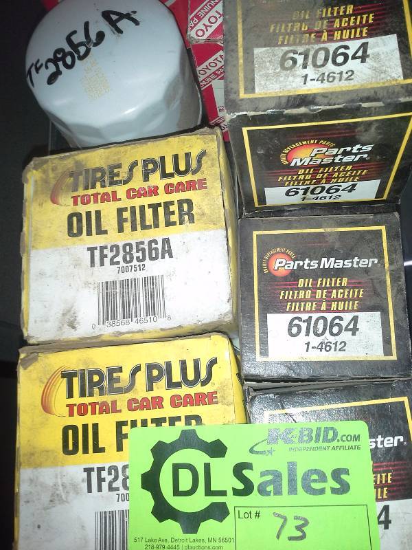 Lot of (14)Oil Filters