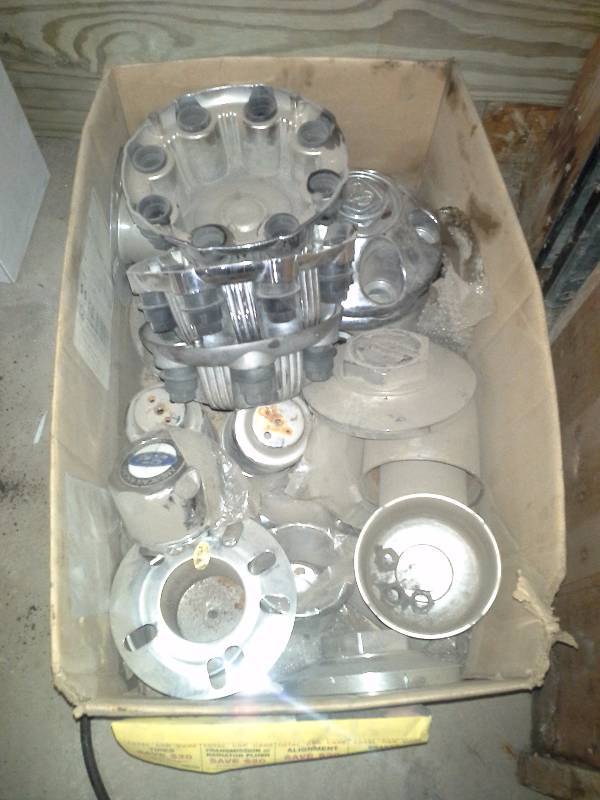 Box of Hub Caps