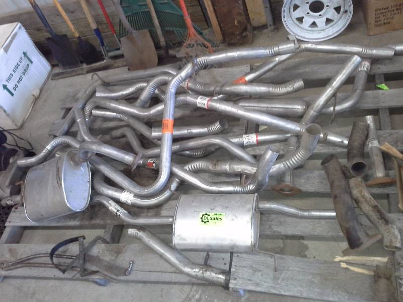 Mufflers and tail pipes