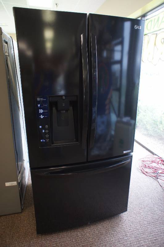 lot 2 image: LG Refrigerator- Model # (LFXS29626B)