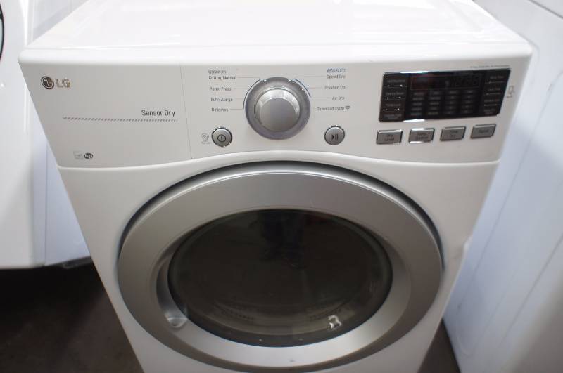 lot 6 image: LG Dryer- Model # (DLE3170W)