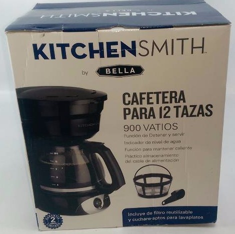 KitchenSmith by Bella 12 Cup Programmable Coffeemaker