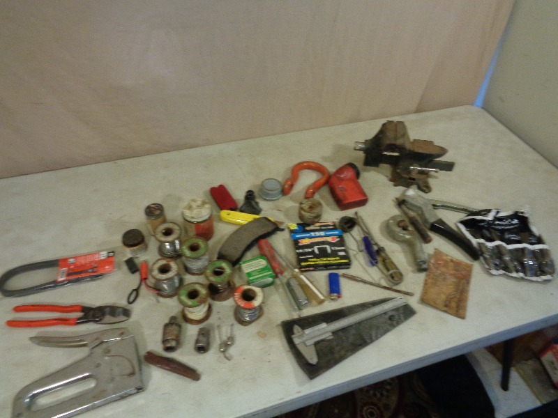 lot 97 image: Rivet Gun, Tools, and More
