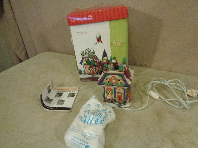 lot 117 image: Dept 56 House