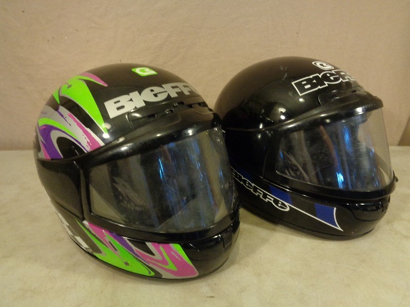 lot 133 image: 2 Snowmobile Helmets