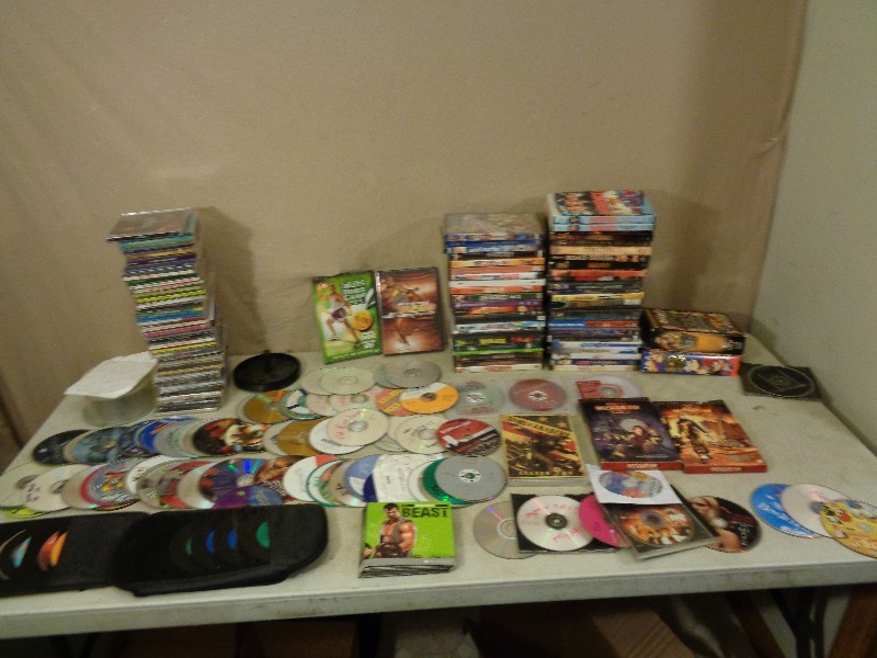 lot 181 image: Dvds, CDs, and More