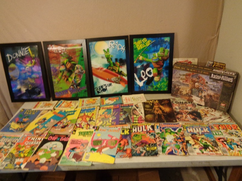 lot 193 image: Comics, Axis and Allies, and More
