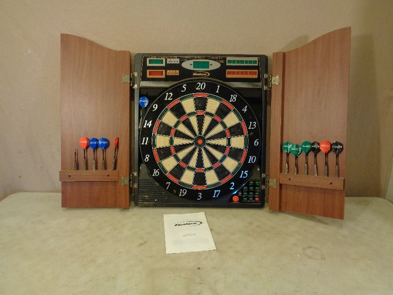 lot 202 image: Halex Dart Board in Case