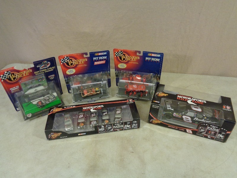 lot 71 image: Dale Earnhardt and JR Nascar Collectibles