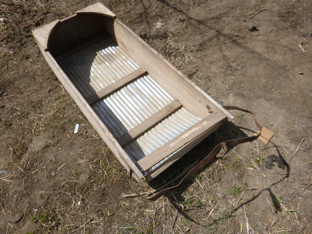 lot 56 image: Homemade Sled
