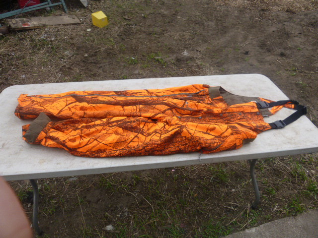 lot 94 image: Whitewater Blaze Orange Bibs