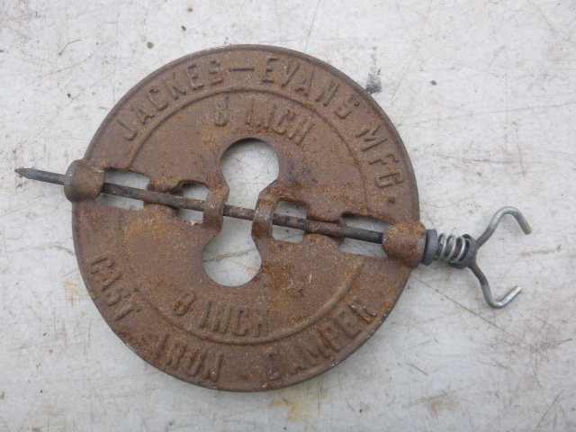 lot 141 image: Jackes-Evans 8 Stove Pipe Damper