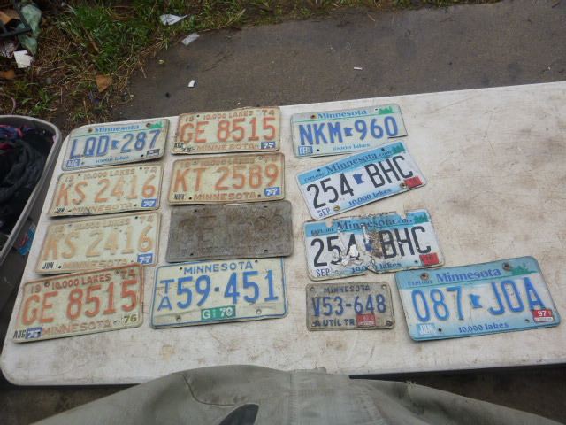lot 143 image: Miscellaneous License Plates