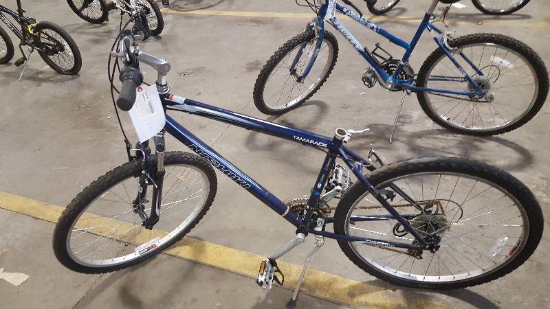 lot 362 image: Blue Nishihirki Tamarack Mountain Bike, 22 Rim