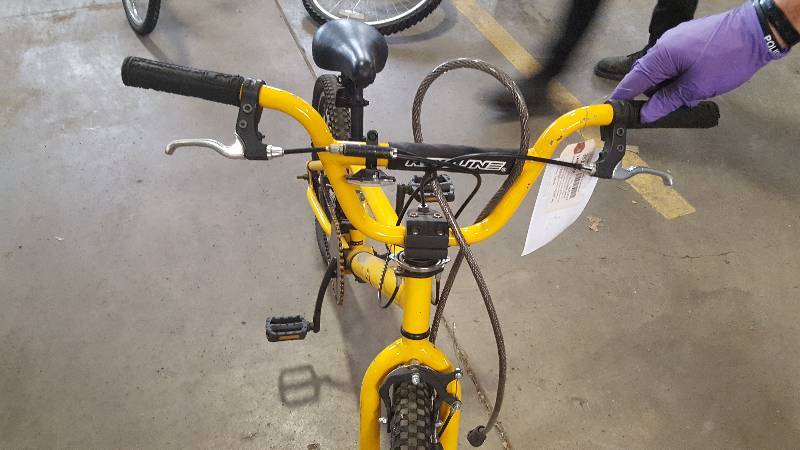 Boys Yellow Nishiki BMX Bike 16 Rim City of Apple Valley Surplus Auction K BID