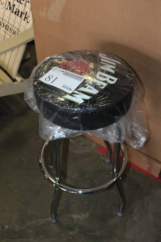 lot 81 image: Jim Beam LOGO Bar Stool
