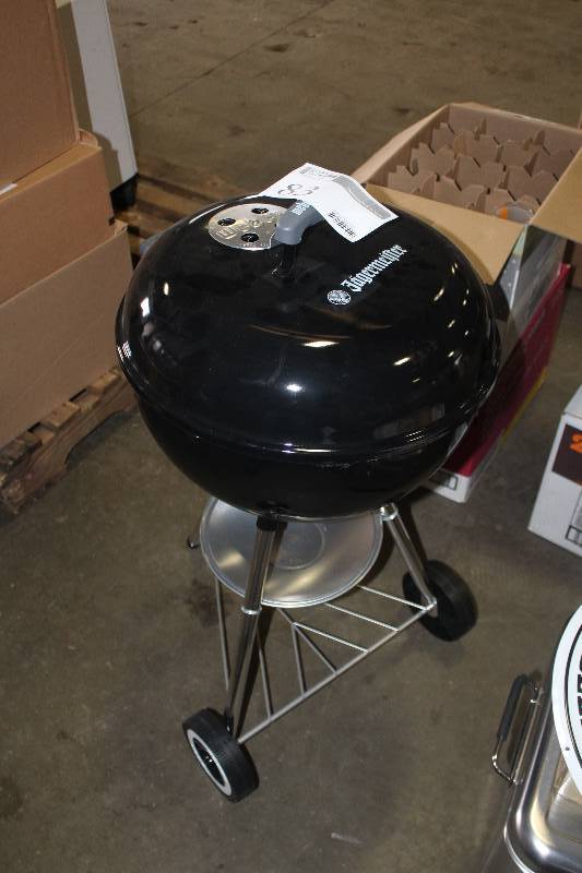 lot 83 image: Weber Jagermeister LOGO Kettle Charcoal Grill