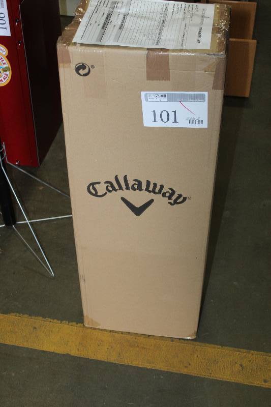 lot 101 image: Callaway Jack Daniels LOGO Golf Bag
