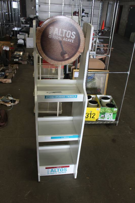 lot 116 image: Altos LOGO 3-Shelf Display Case