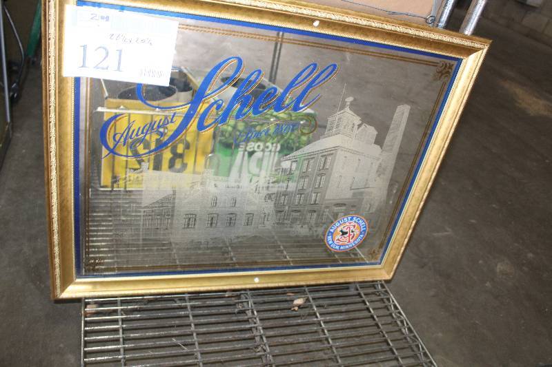 lot 121 image: August Schell Mirror