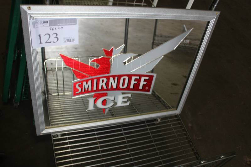 lot 123 image: Smirnoff Ice Mirror