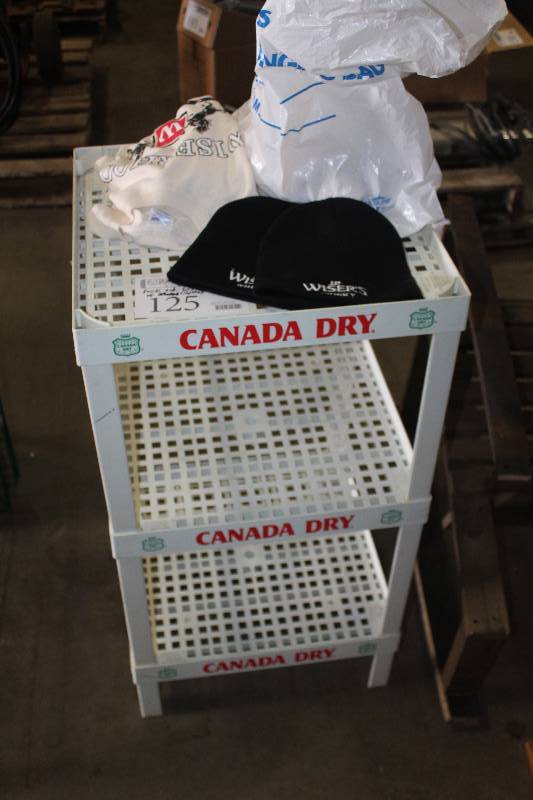 lot 125 image: Lot Including Rack Bag of Clothes